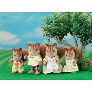 Sylvanian Families Walnut Squirrel Family 4172